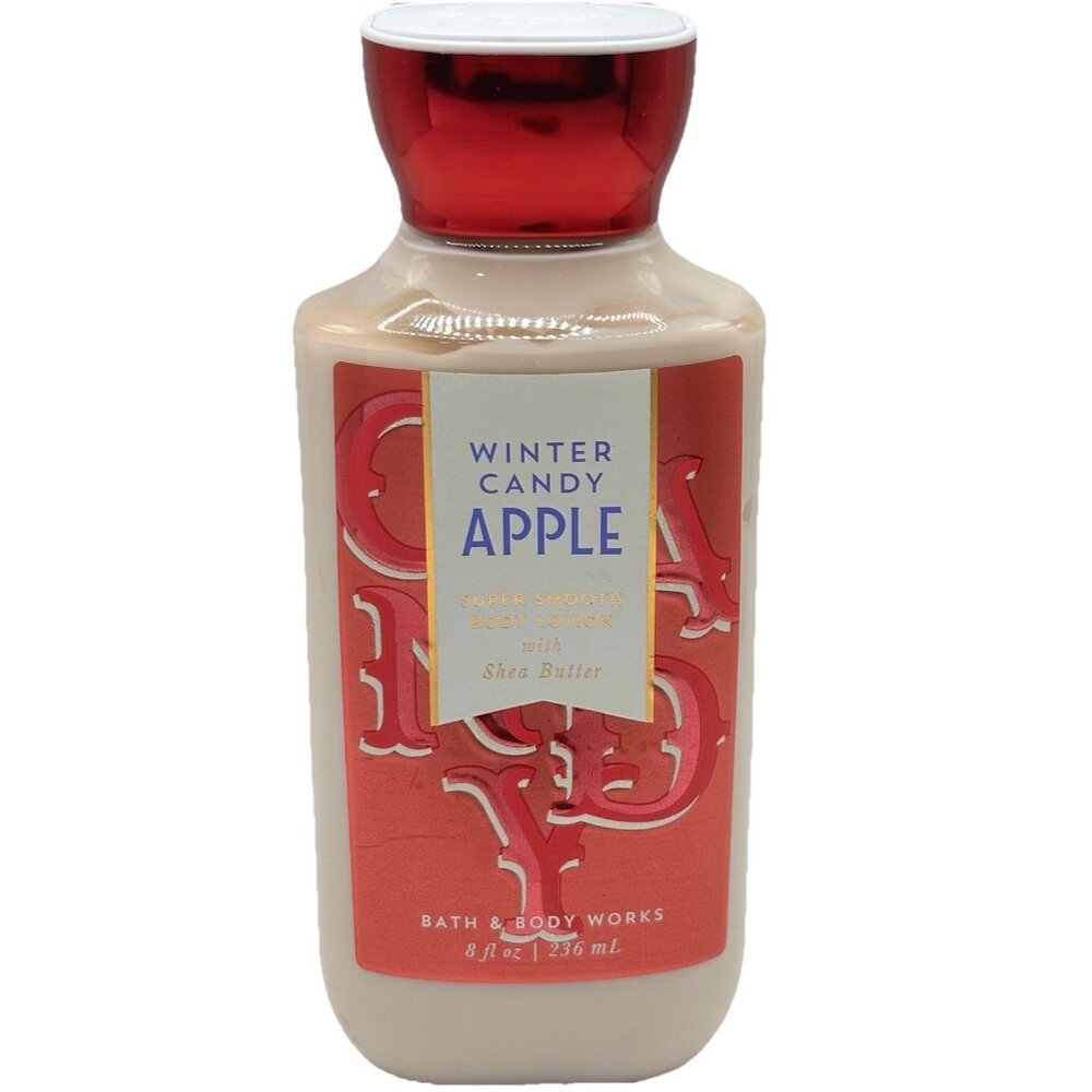 Bath & Body Works Winter Candy Apple Body Lotion 8 Fl Oz Moisturizer Christmas